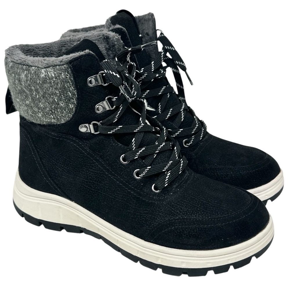 NEW Roxy Women's Marija Winter Boots Mid Calf Size 9.5 Black